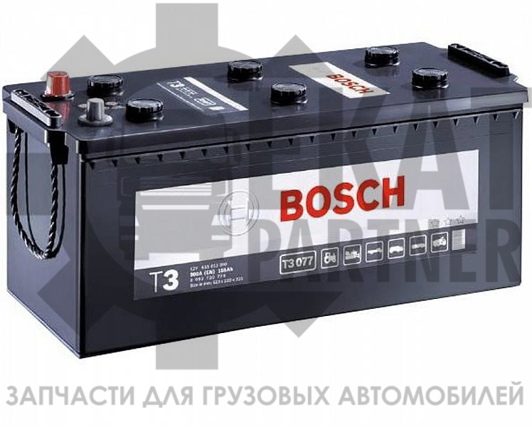 Аккумулятор BOSCH T3 220Ah 1150А + слева 518x276x242 B00 0092T30810