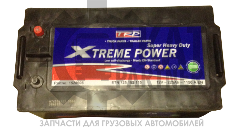 Аккумулятор TRP Xtreme Power SHD 12V 225Ah + слева 518x276x242 н/обслуж1150А 1528608